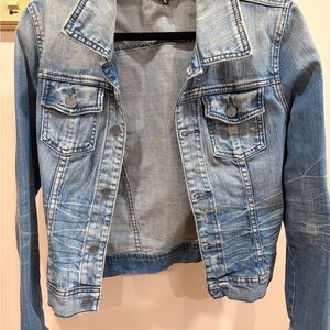 Kut from the Kloth Faded Blue Denim Jacket